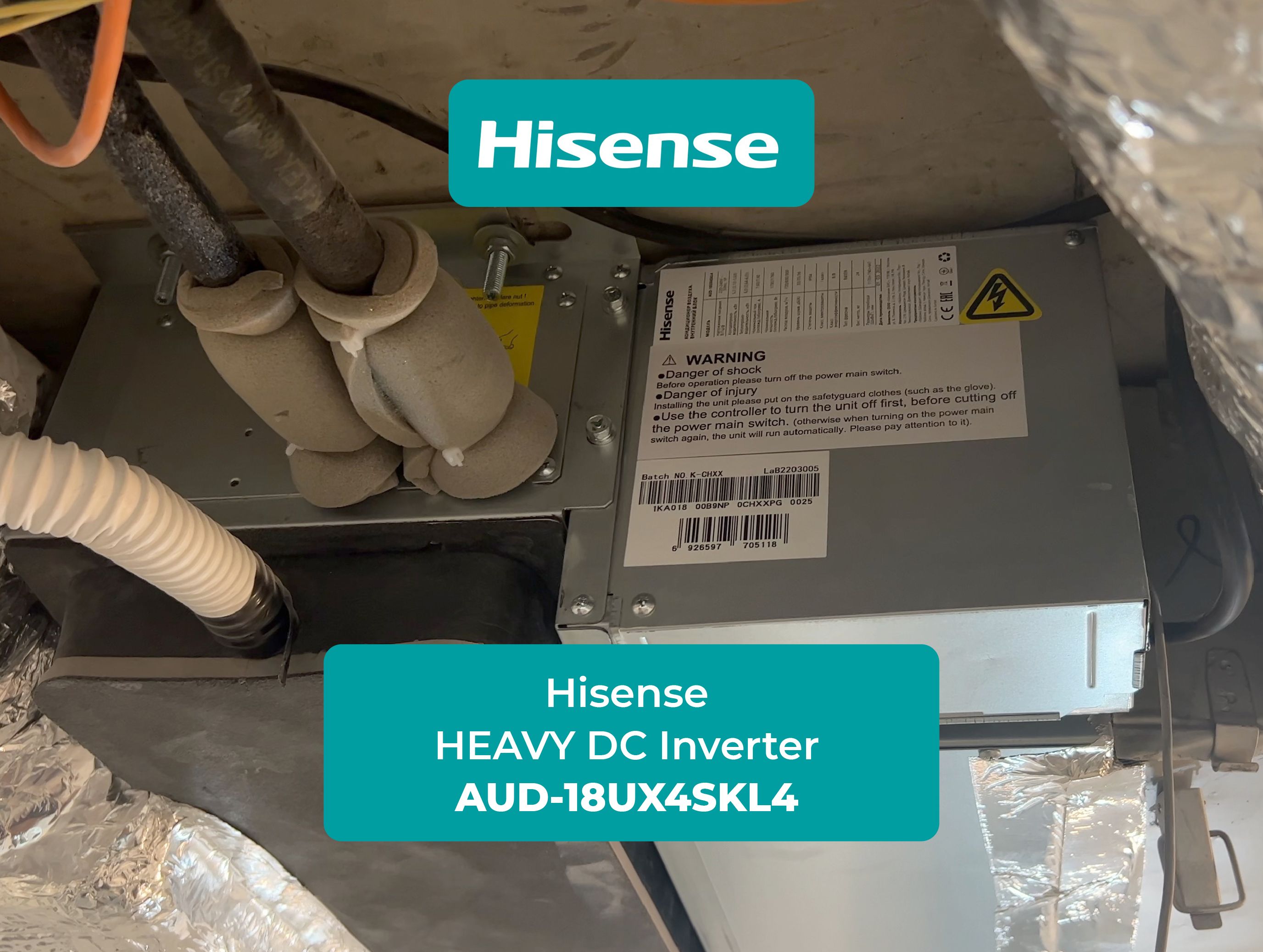 Подключаем кондиционер Hisense HEAVY DC Inverter AUD-18UX4SKL4 в умный дом WirenBoard.