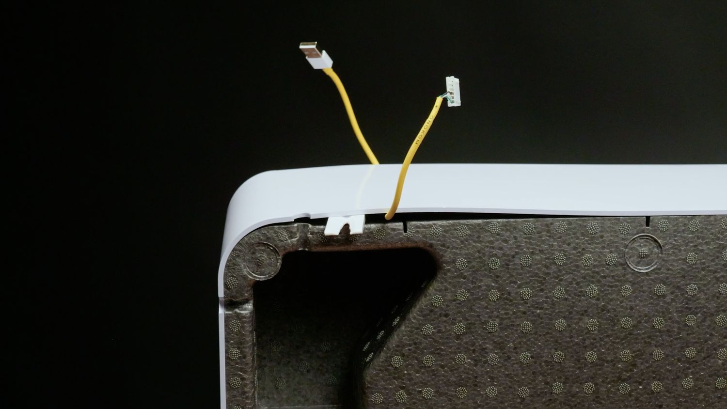 Кабель проложен правильно