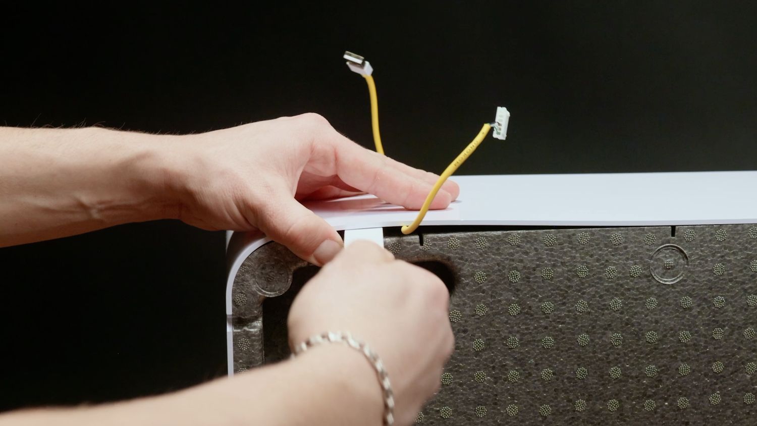 Убираем лопатку (карандаш)