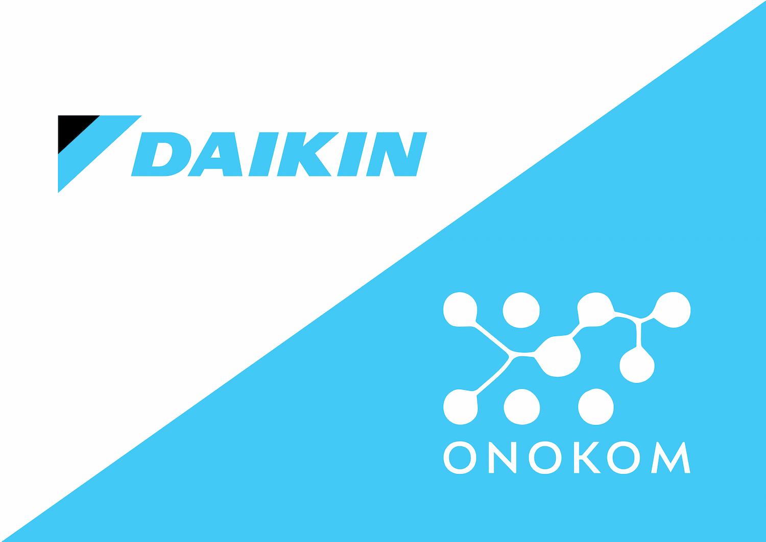 Страница с информацией по интеграции кондиционеров DAIKIN и шлюзов ONOKOM