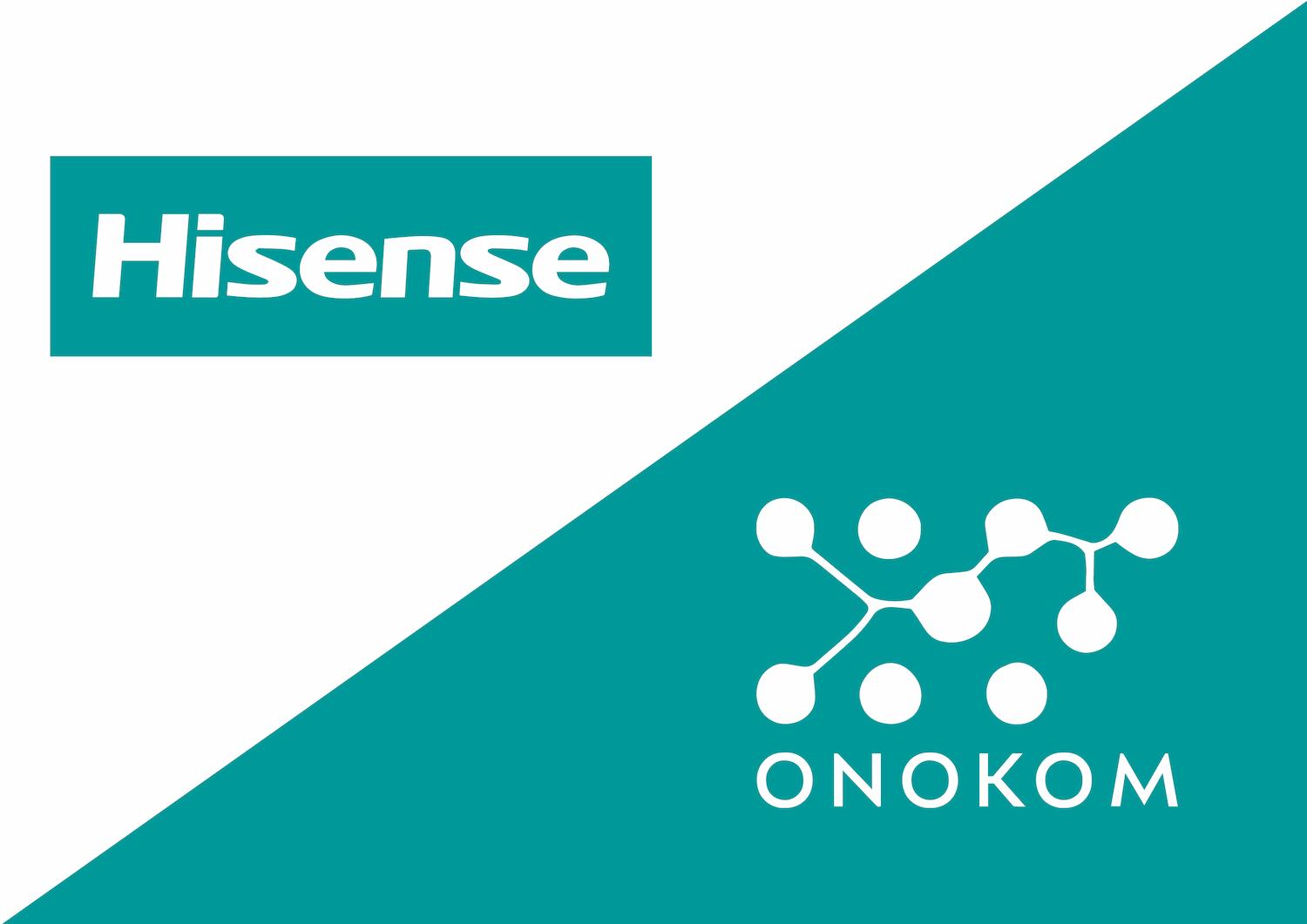 Страница с информацией по интеграции кондиционеров Hisense и шлюзов ONOKOM