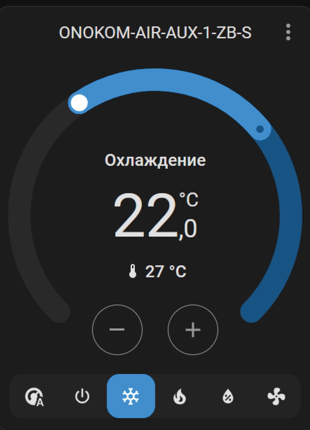 Отображение в веб интерфейсе контроллера