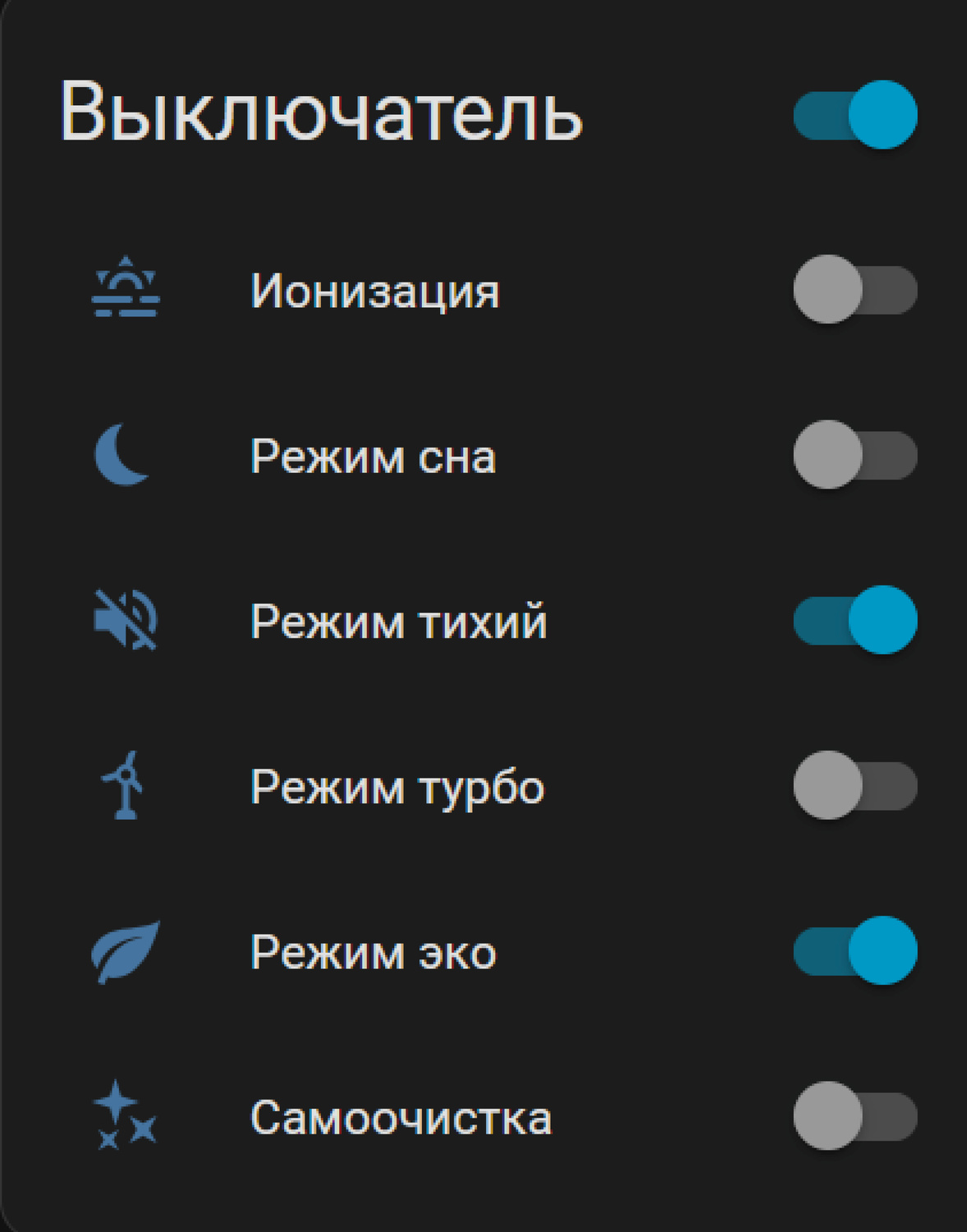Отображение в веб интерфейсе контроллера