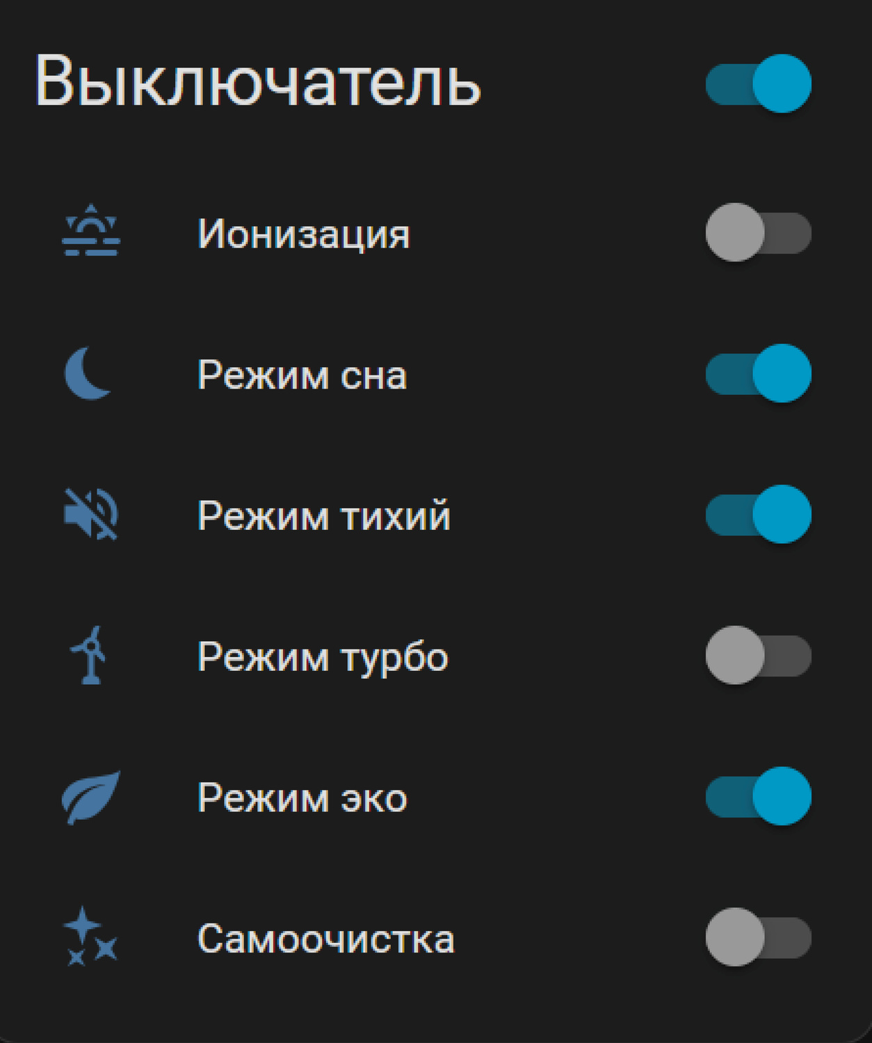Отображение в веб интерфейсе контроллера