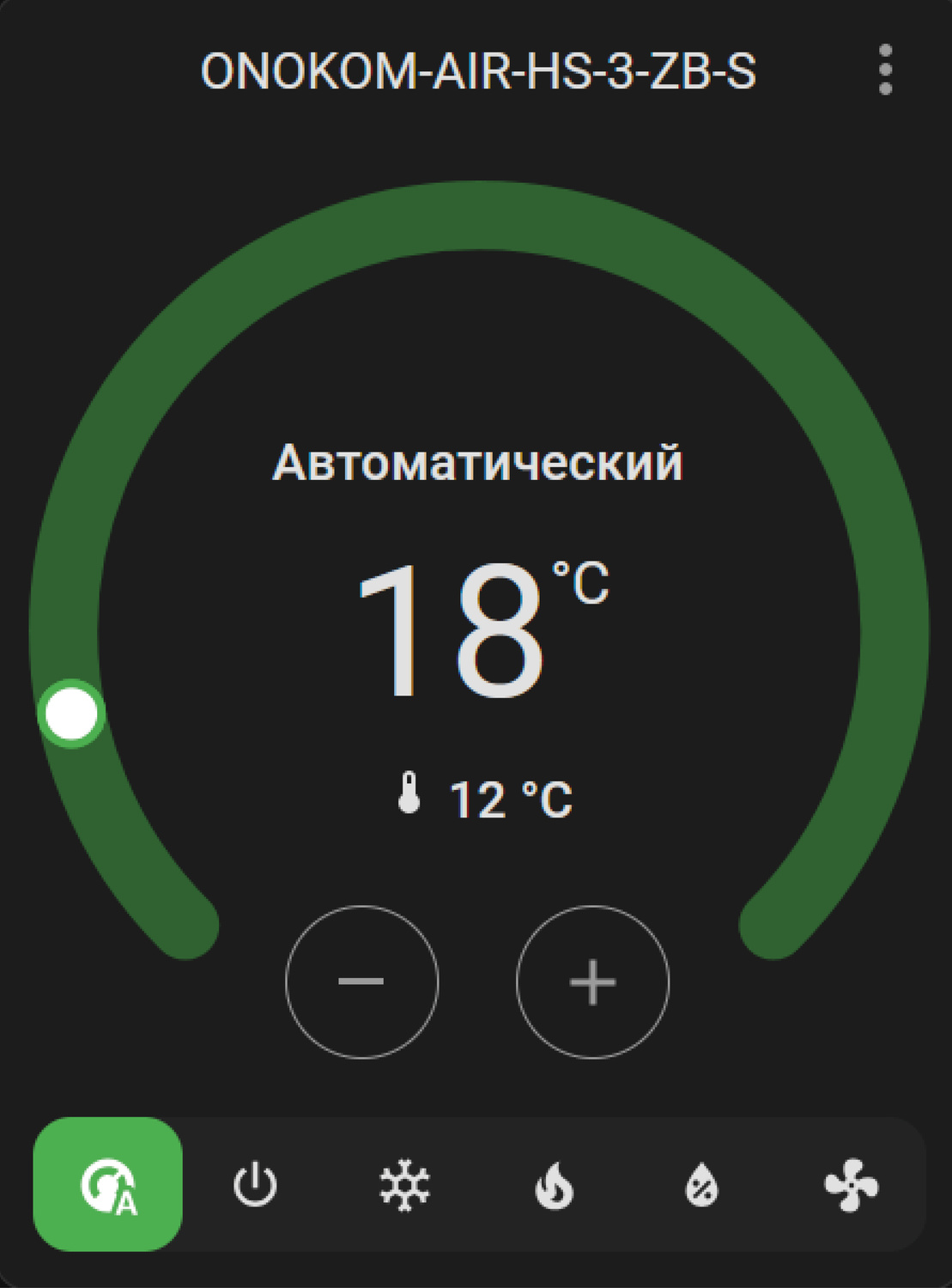 Отображение в веб интерфейсе контроллера