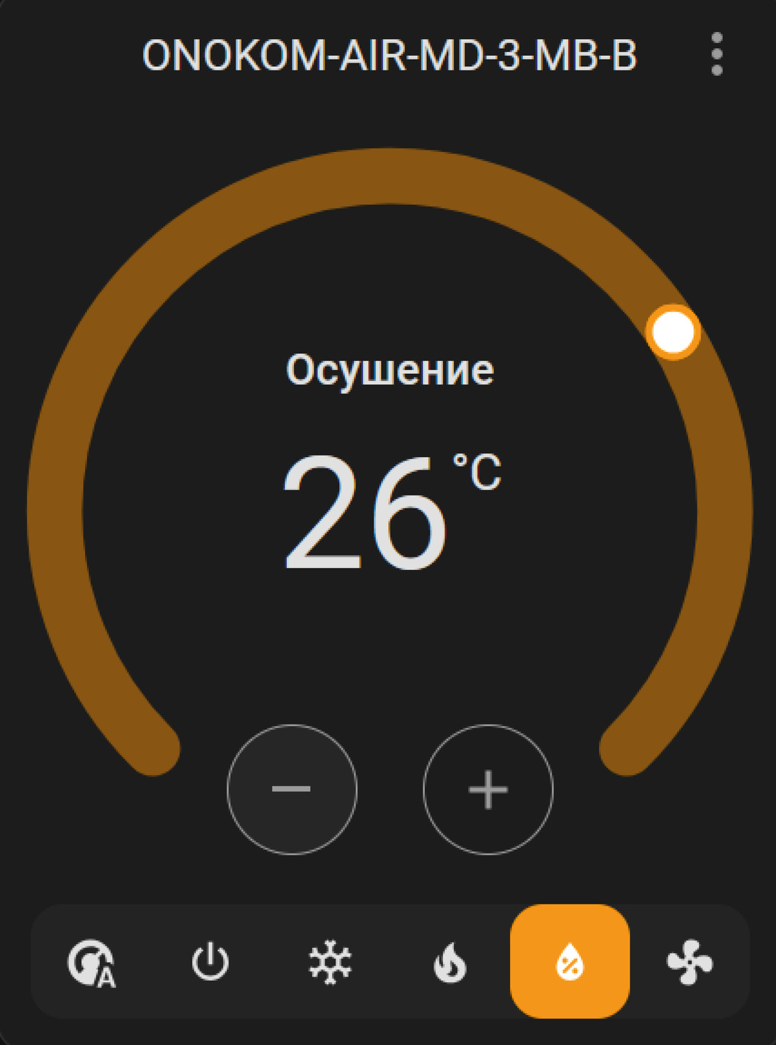 Отображение в веб интерфейсе контроллера