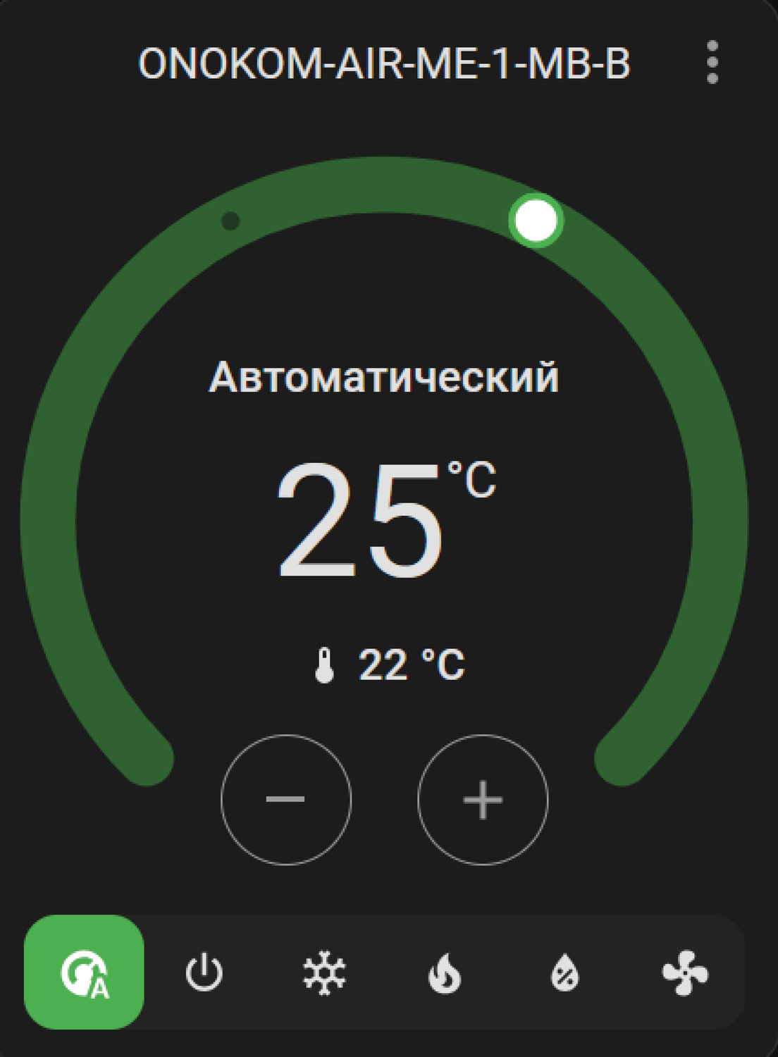 Отображение в веб интерфейсе контроллера