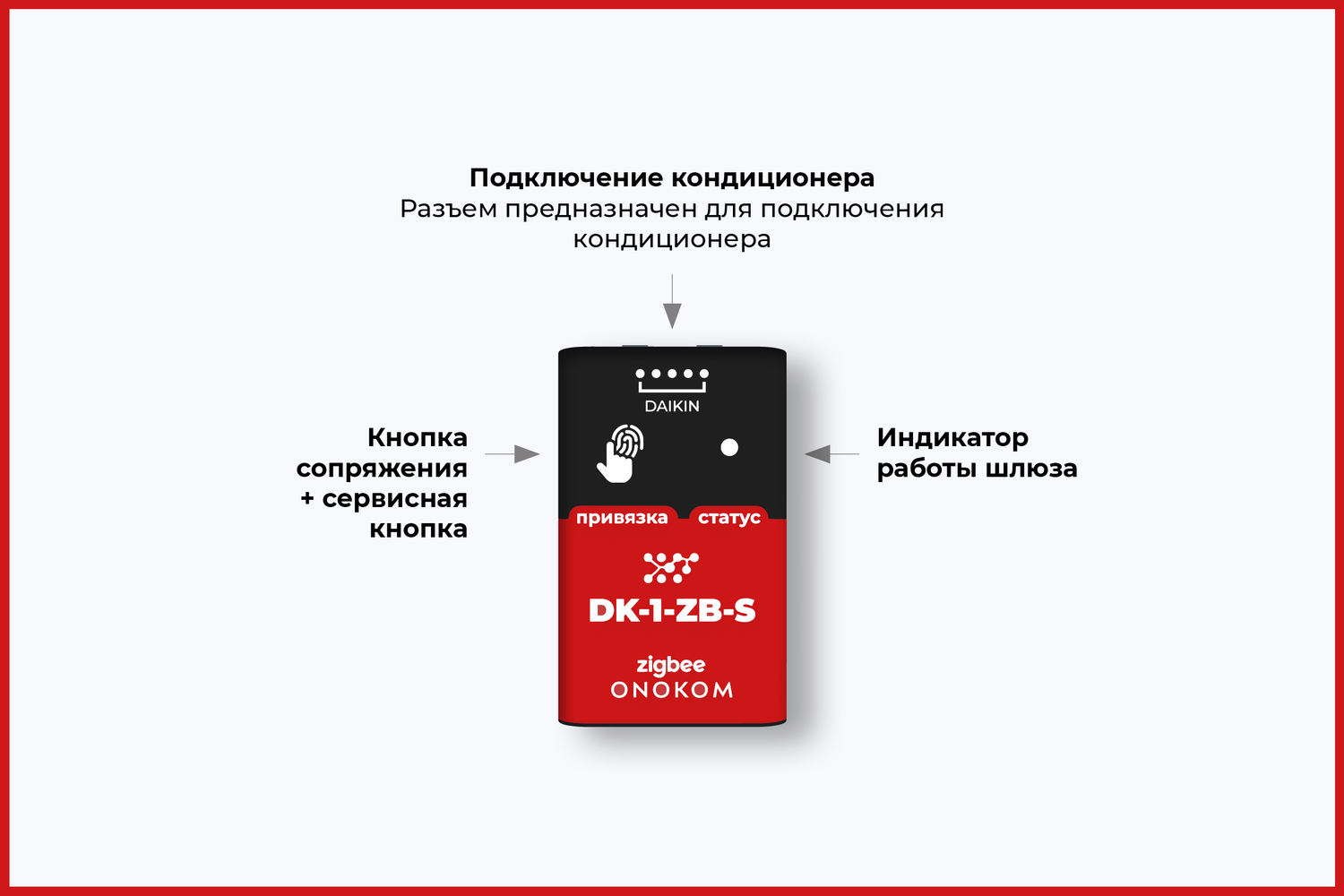 Назначение портов и кнопок
