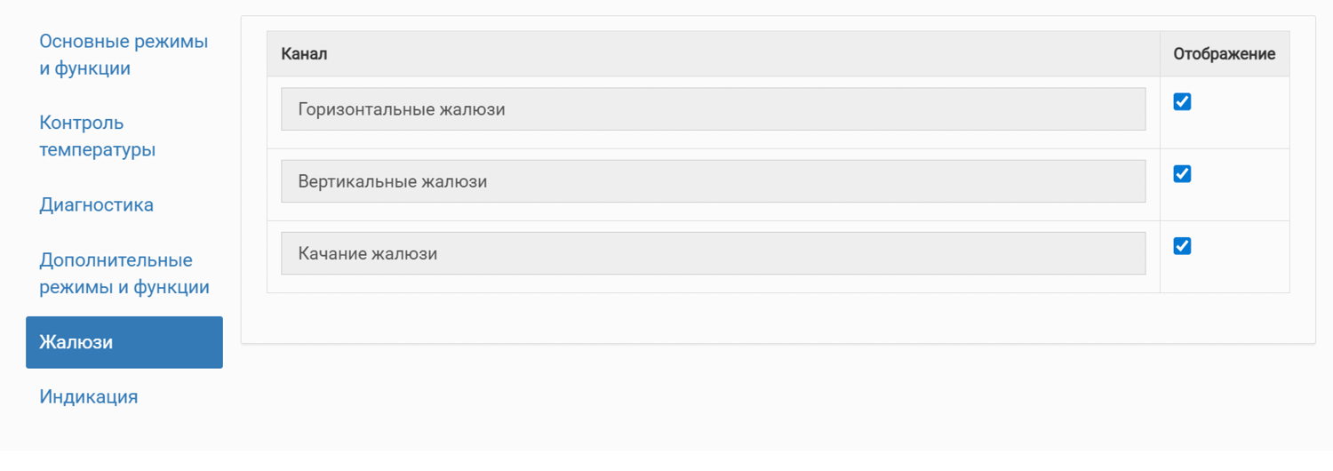 Для просмотра параметров устройства нажимаем на кнопку «Устройства»